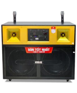 Dàn Karaoke di động Acnos CB152G bass đôi 4 tấc Dàn Karaoke di động Acnos CB152G bass đôi 4 tấc